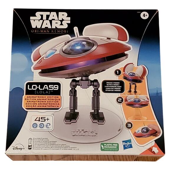 Hasbro Star Wars Obi-Wan Kenobi Lola LO-LA59 Interactive Animatronic Droid New - Picture 2 of 5